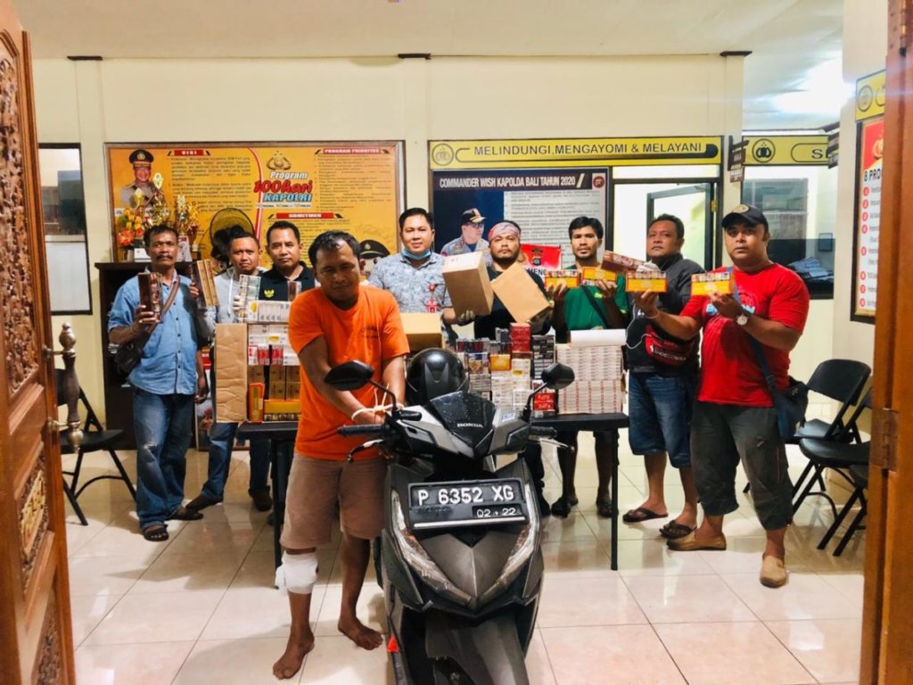 Seorang Residivis Dihadiai Timah Panas Oleh Tim Buser Polsek Mengwi